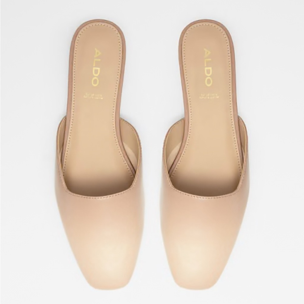 New Aldo Alyssa Mules in Bone Sie 8.5